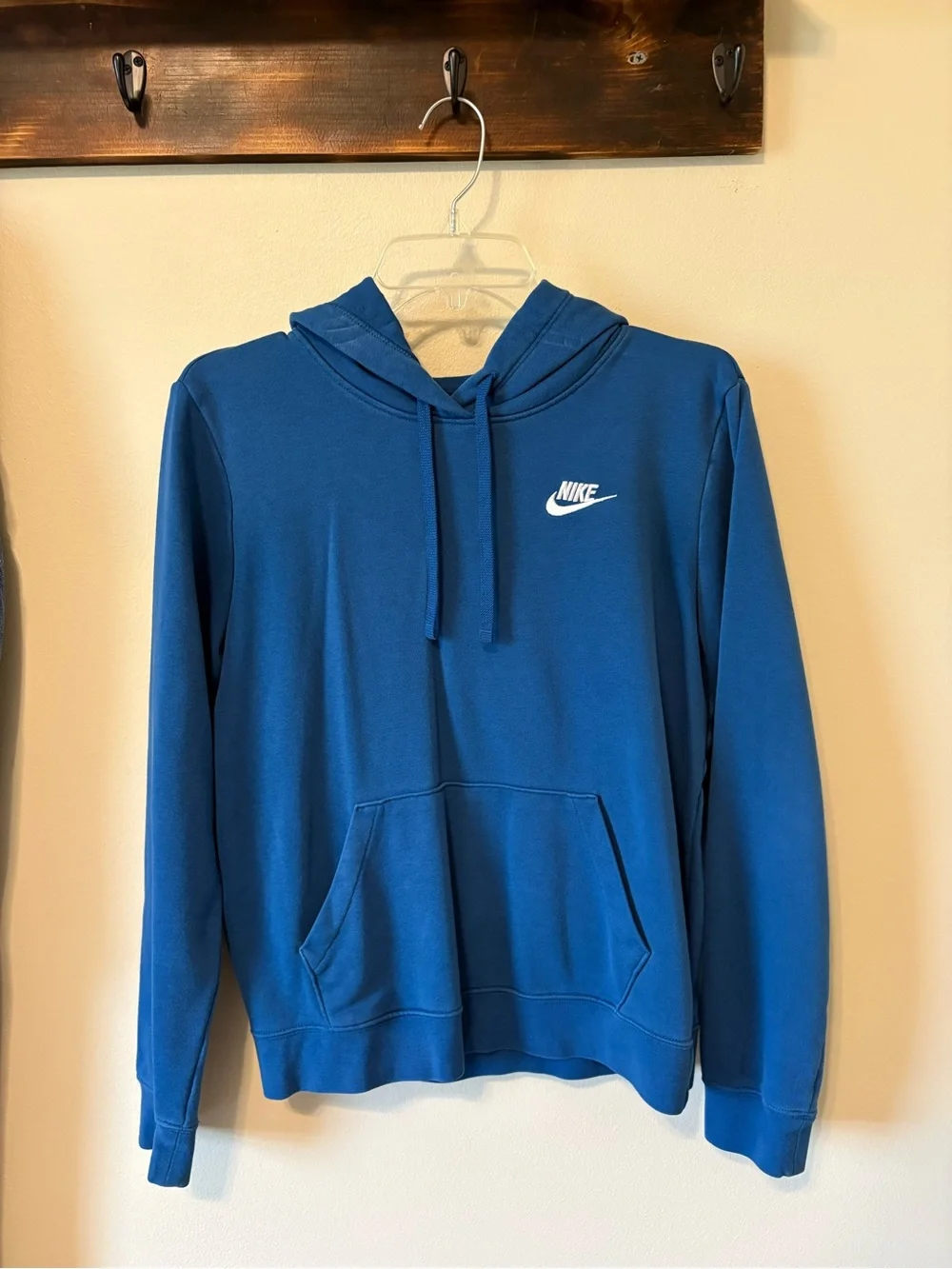 Nike Women’s Blue Pullover Hoodie - Classic Logo